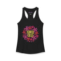 Flower Child Graphic Design Tank-Top — Retro Floral Style