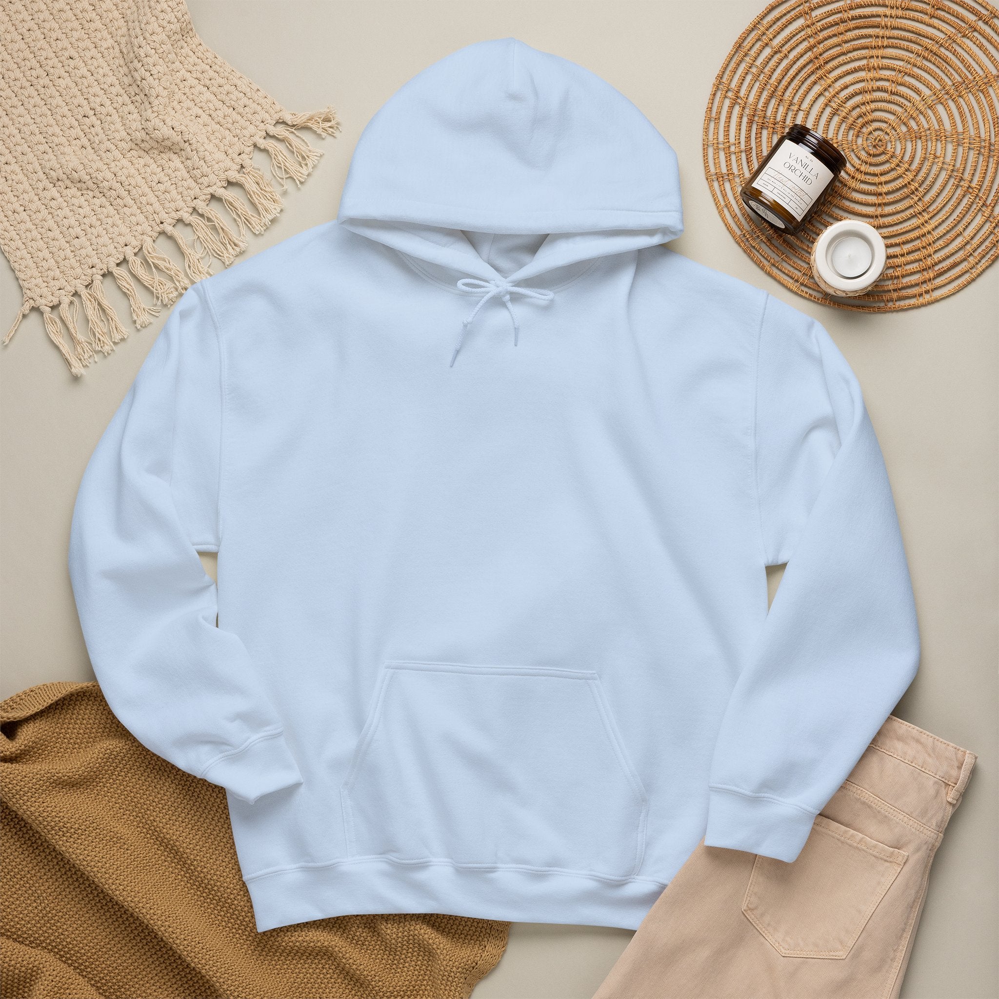 But What If It All Works Out Graphic Design Hoodie — Funky Gradient Text on Back