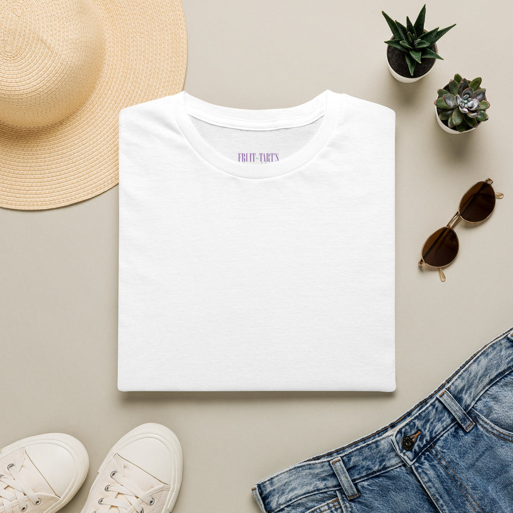 But What If It All Works Out Graphic Design T-shirt — Funky Gradient Text on Back