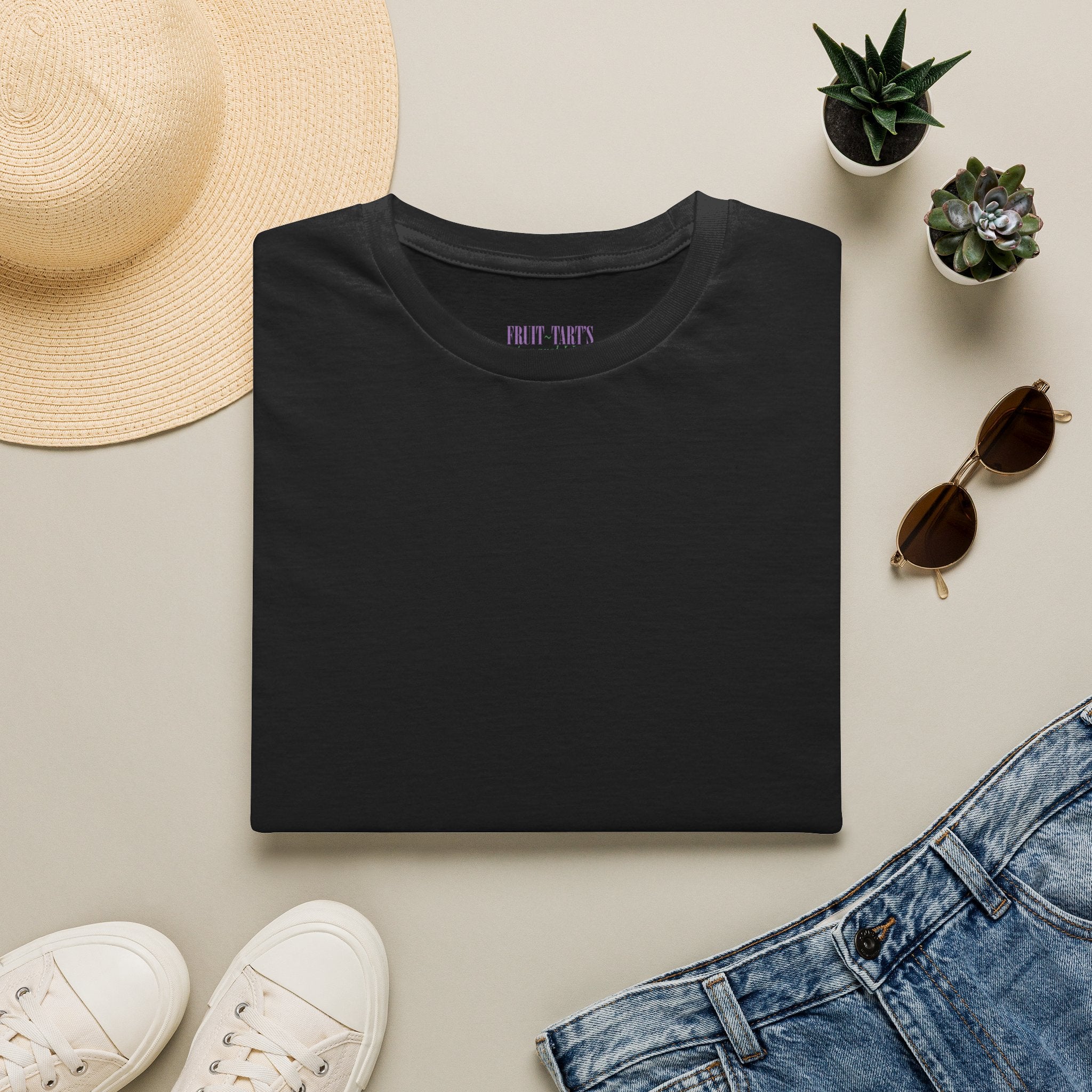 But What If It All Works Out Graphic Design T-shirt — Funky Gradient Text on Back